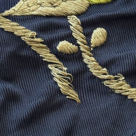 Jean Paul Gaultier Vintage‎ Floral Hummingbird Kimono Sleeve Mesh Mini Dress - Picture 15 of 15